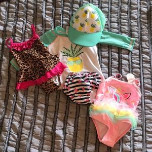 Girls swimsuits